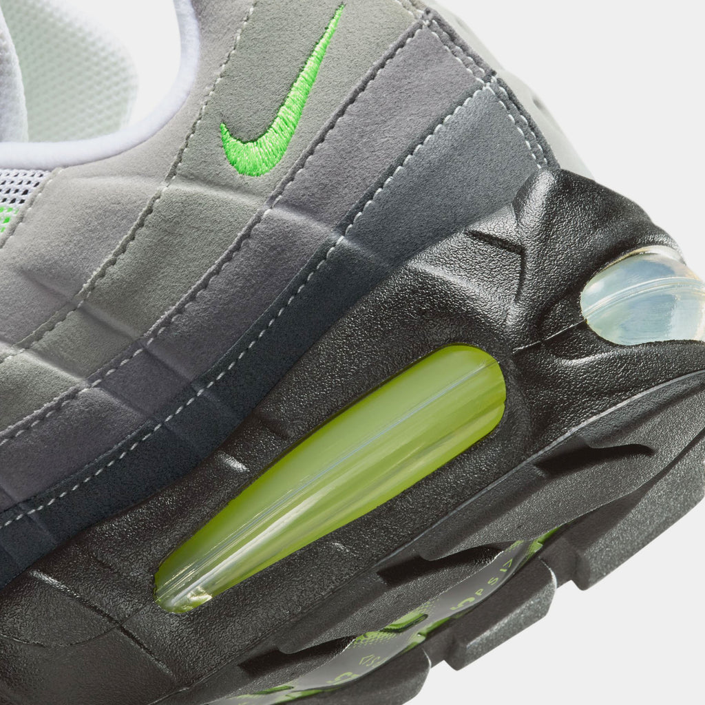 Air Max 95 Big Bubble Neon Mens Running Shoes (Black/Neon Yellow/Cool Grey)