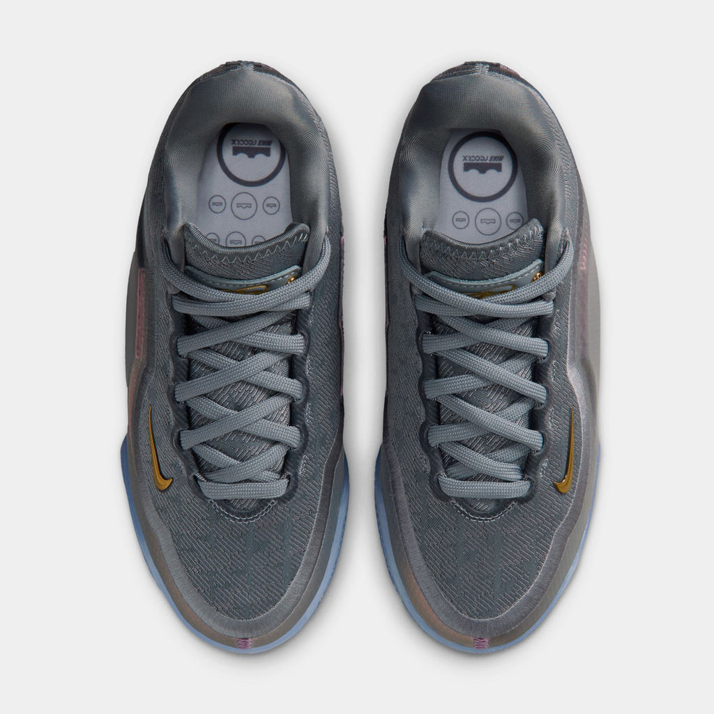 Lebron XXIII Shut Up And Dribble Grade School Basketball Shoes (Cool Grey/Black/Metallic Silver)