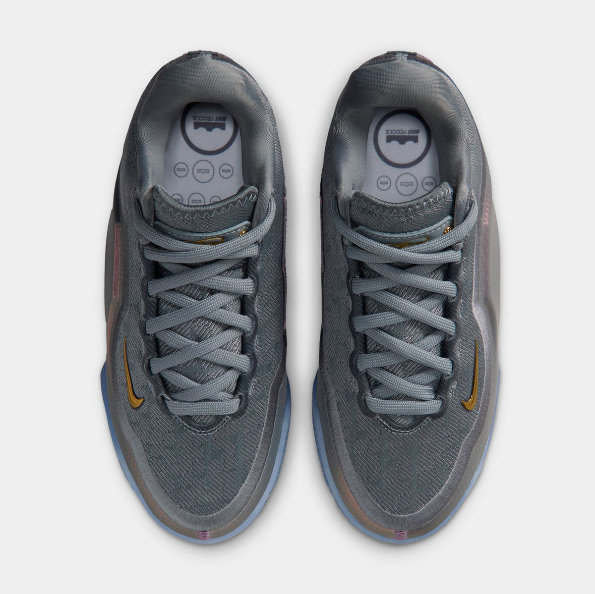 Lebron XXIII Shut Up And Dribble Grade School Basketball Shoes (Cool Grey/Black/Metallic Silver)