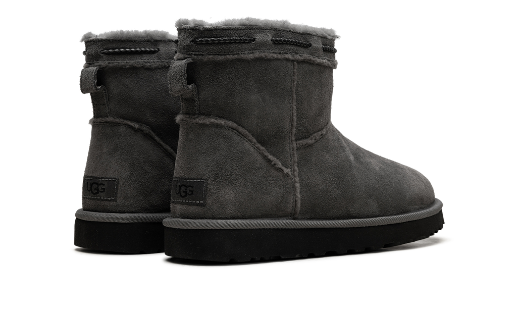 Classic Mini Shearling Braid WMNS "Charcoal" 1166751 CHRC