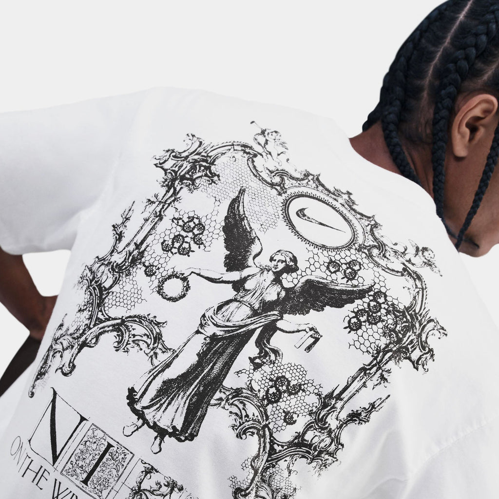 NSW Max 90 On The Wings Of Victory Mens Short Sleeve Shirt (White/Black)