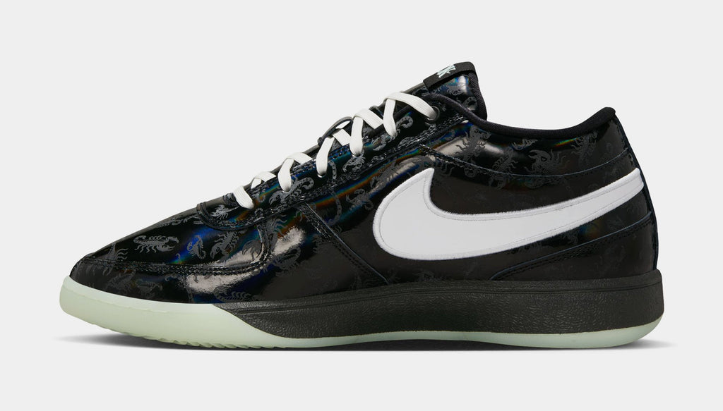 Book 1 Scorpion Mens Basketball Shoes (Black/Black/White)