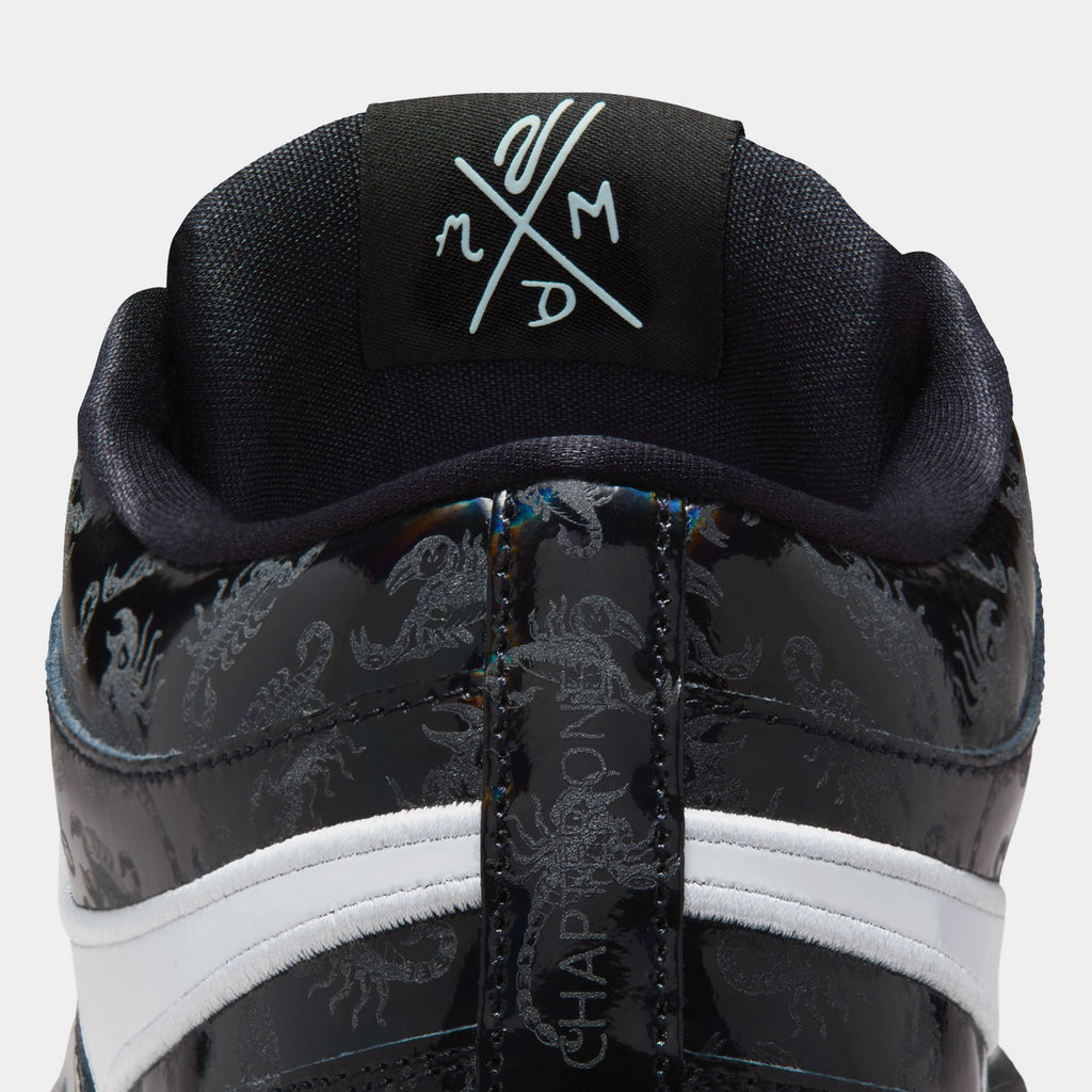 Book 1 Scorpion Mens Basketball Shoes (Black/Black/White)