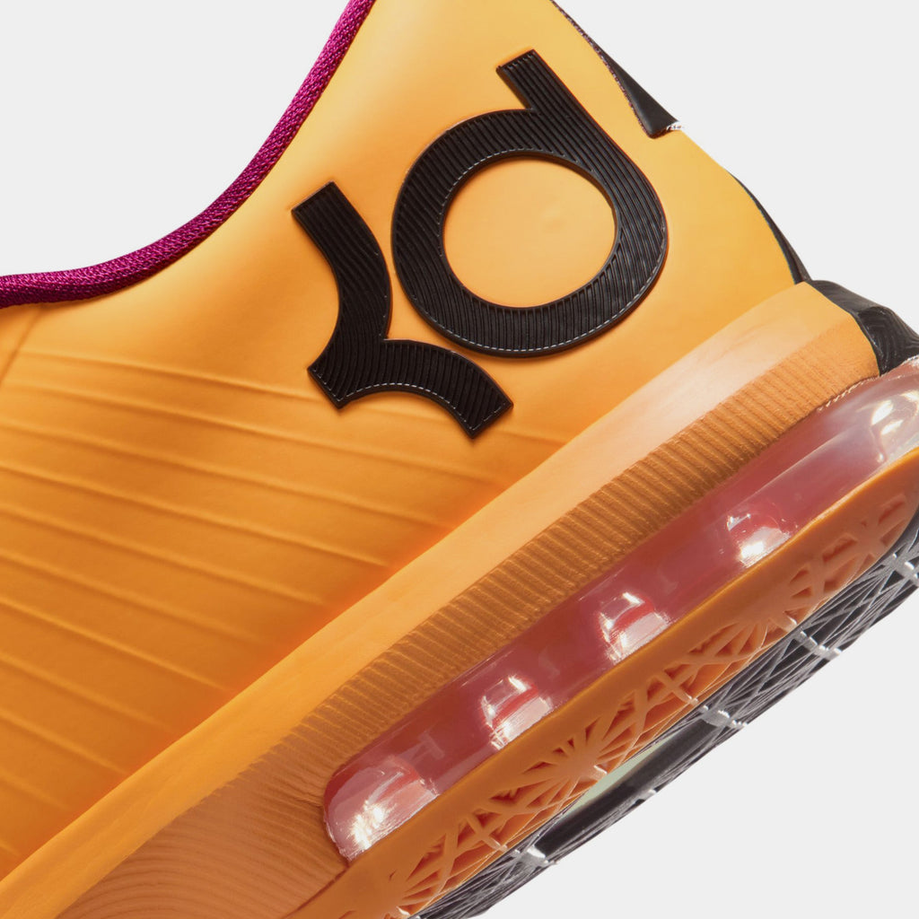 Zoom KD 6 Peanut Butter And Jelly Mens Basketball Shoes (Laser Orange/Raspberry Red/Black)
