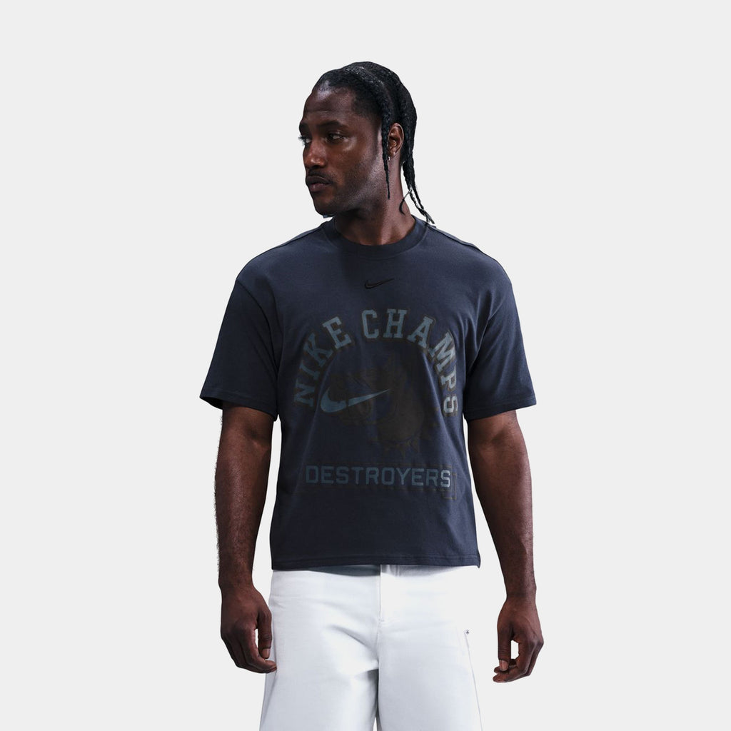 NSW Champs Graphic Mens Short Sleeve Shirt (Navy/Black)