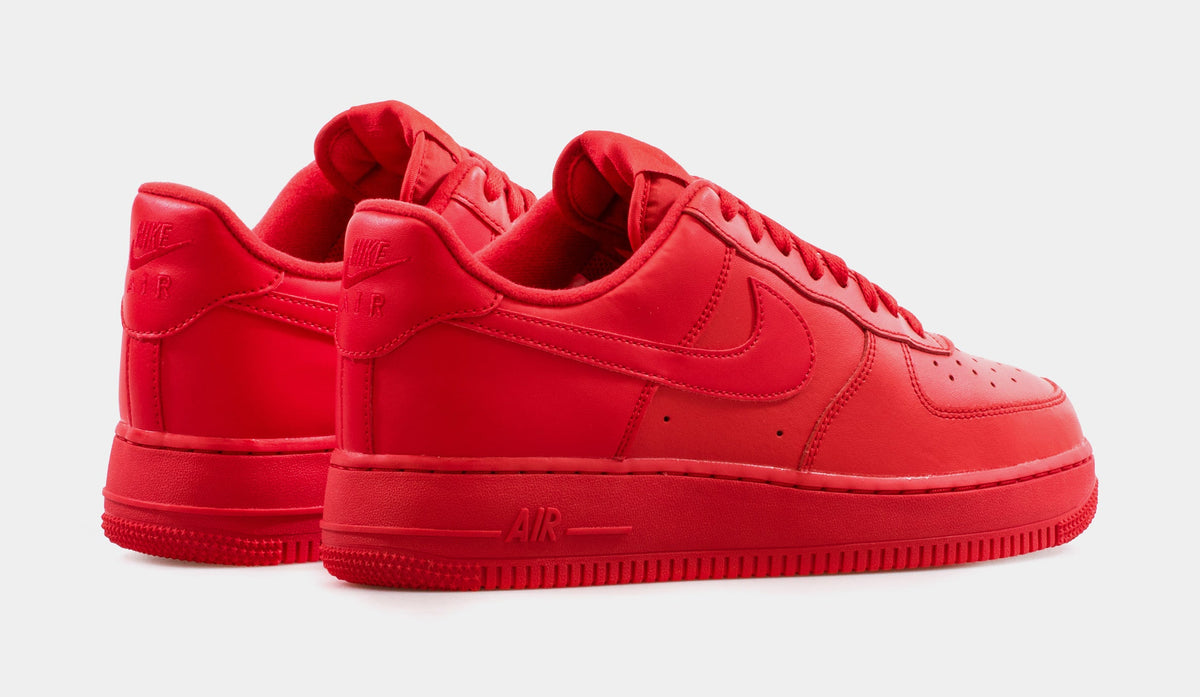 Air Force 1 07 LV8 Mens Lifestyle Shoes (University Red/Black)