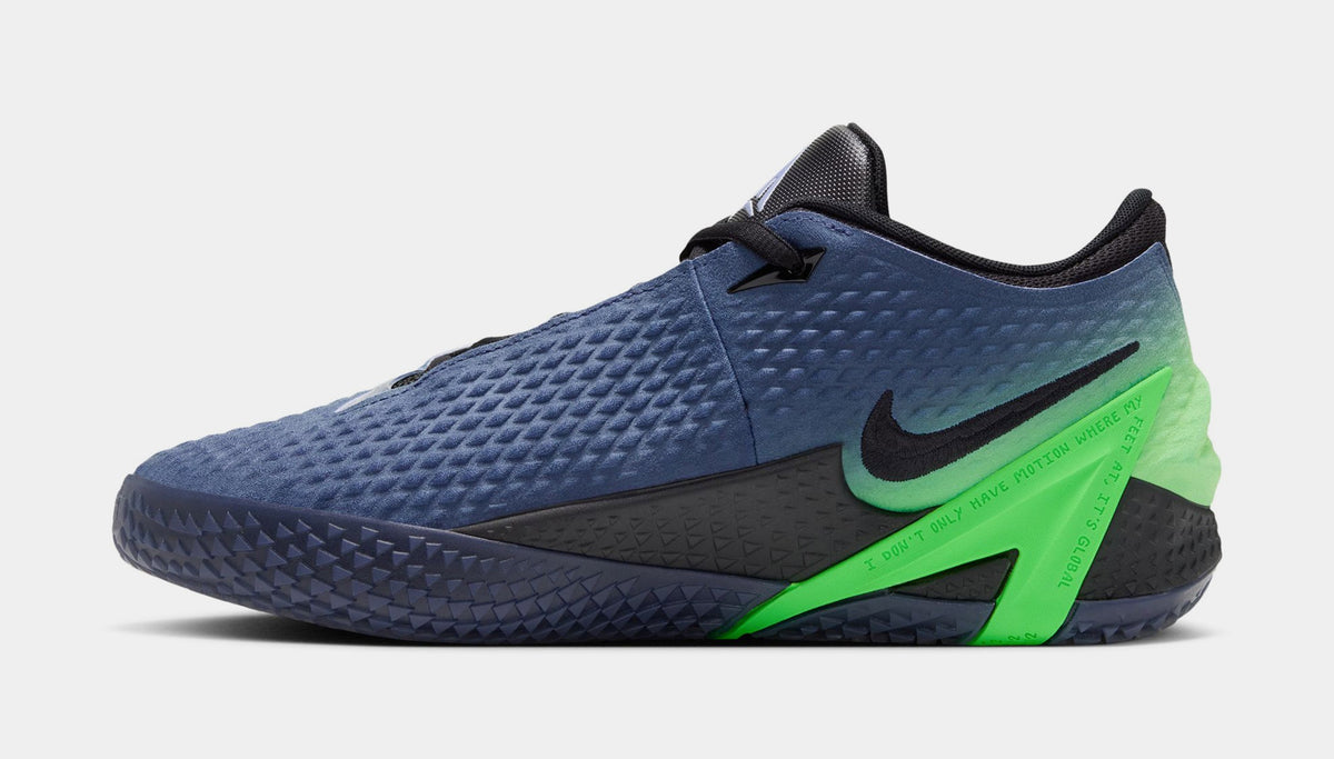 Ja 4 Nightmare Mens Basketball Shoes (Obsidian/Black/Voltage Green/Metallic Silver)