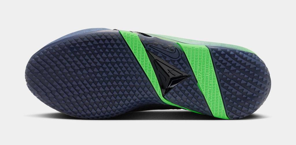 Ja 4 Nightmare Mens Basketball Shoes (Obsidian/Black/Voltage Green/Metallic Silver)