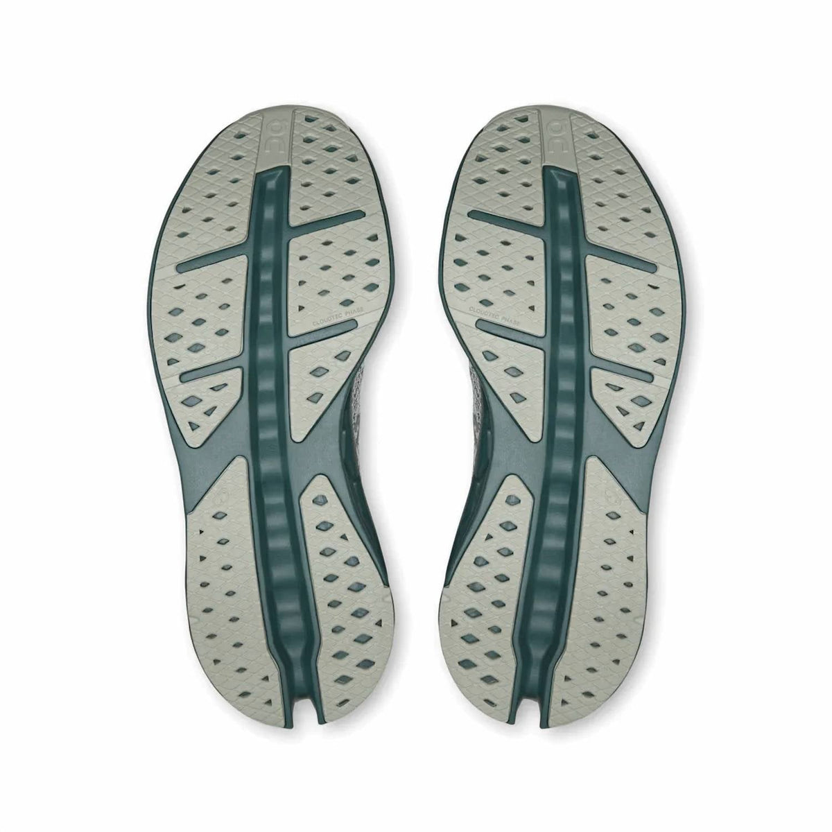 Men's Cloudsurfer Max Running Shoes In Iceburg/olive