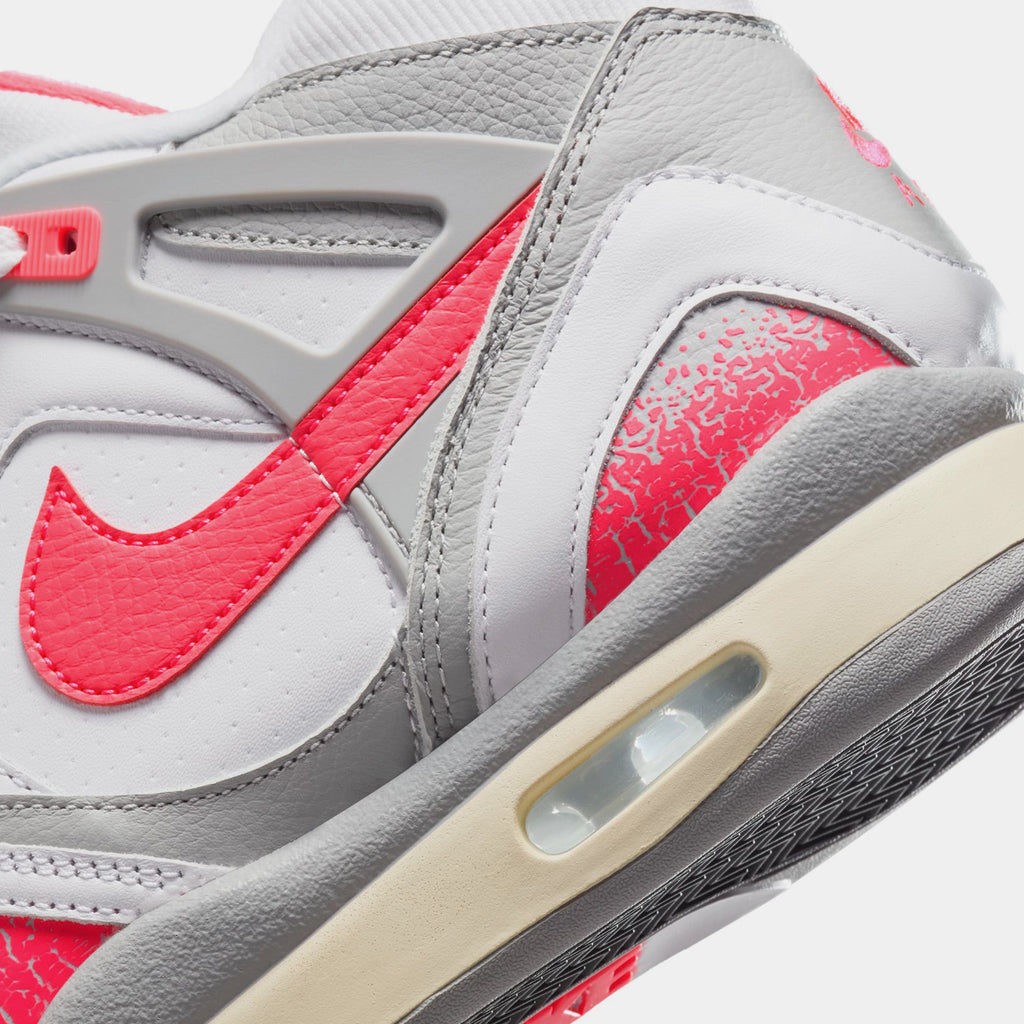 Air Tech Challenge 2 Racer Pink Mens Basketball Shoes (White/Racer Pink/Light Smoke Grey/Coconut Milk)