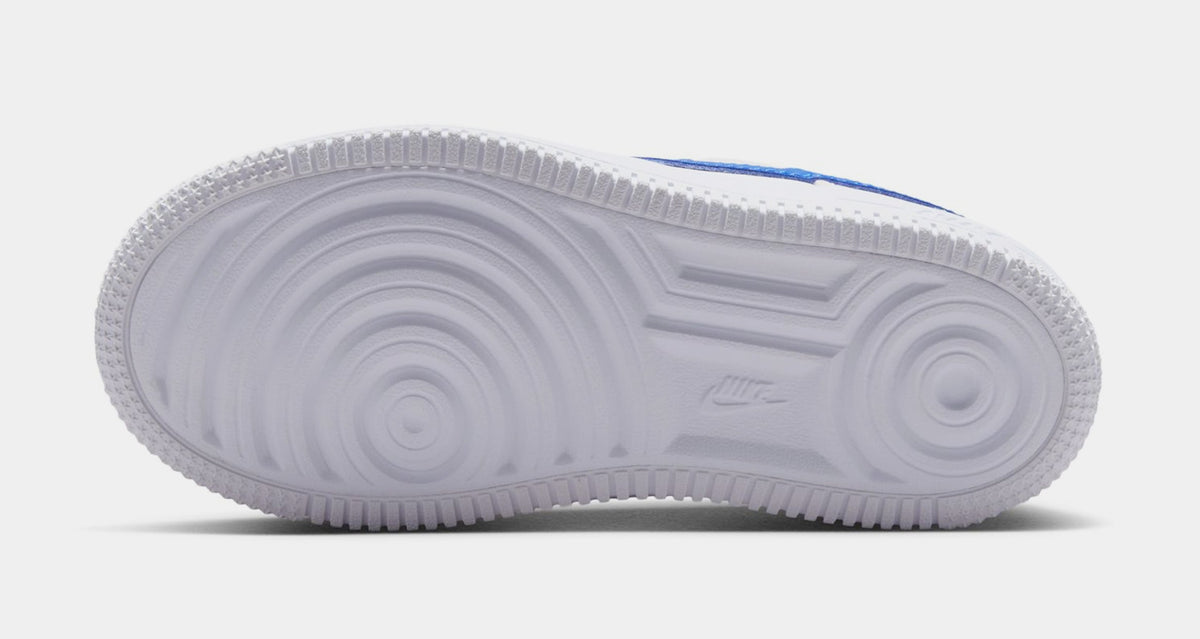 Air Force 1 Tech Essentials Preschool Lifestyle Shoes (White/Game Royal)