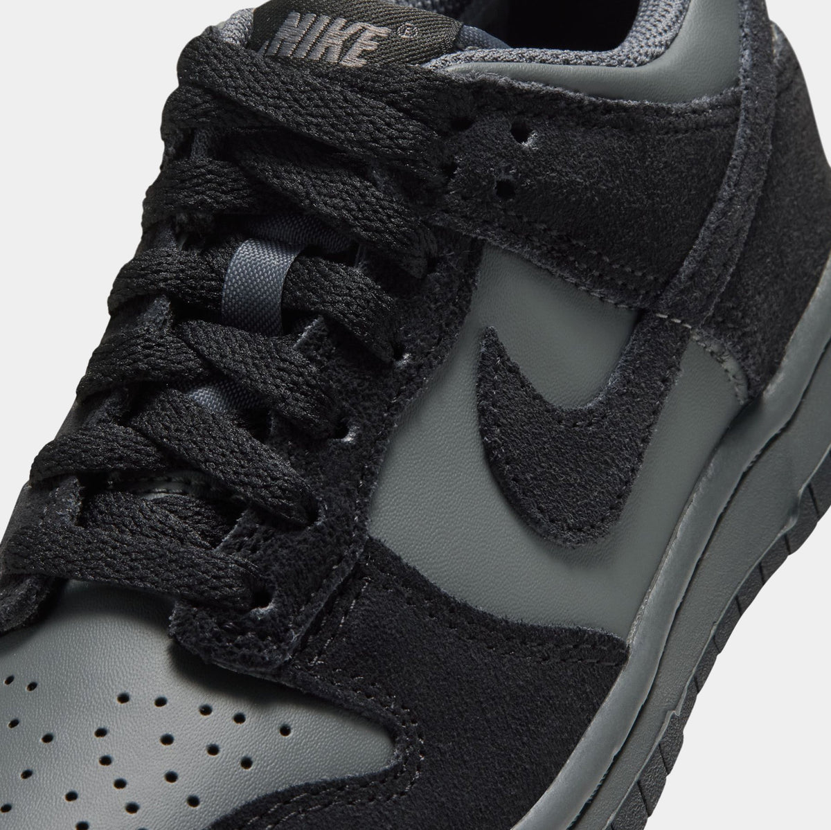 Dunk Low Iron Grey Grade School Lifestyle Shoes (Iron Grey/Black)