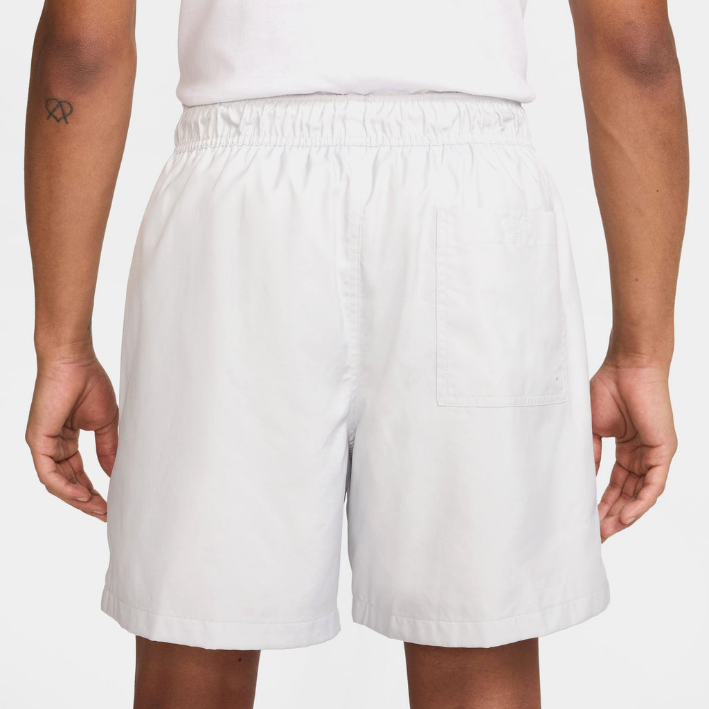 Club Flow Woven Mens Shorts (Photon Dust/White)