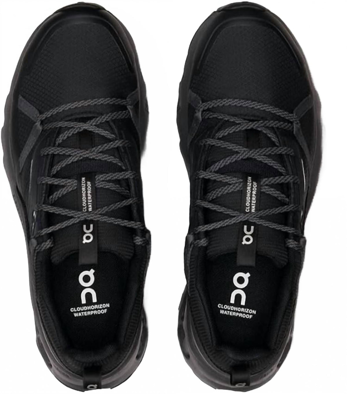 Men's Cloudhorizon Waterproof Hiking Shoes In Black | Eclipse