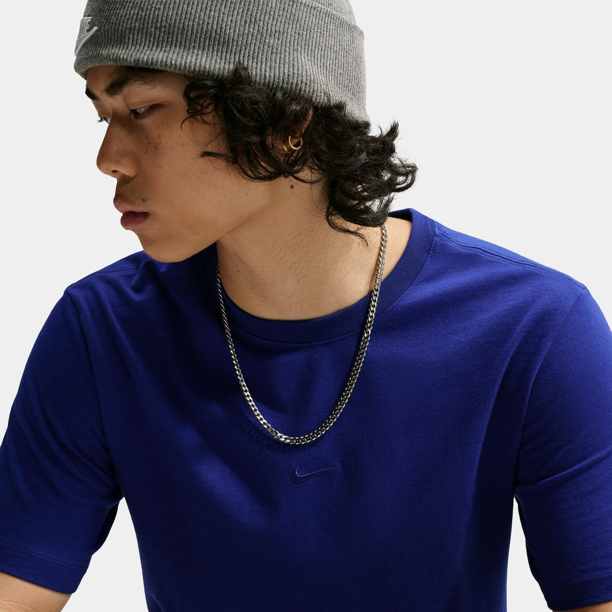 Sportswear Mens Short Sleeve Shirt (Navy)