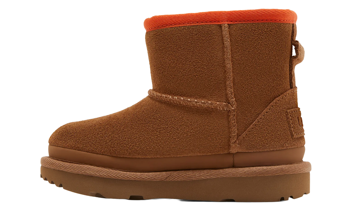Mini Zipper Tape Logo Boot TD "Chestnut" 1143699T CHE