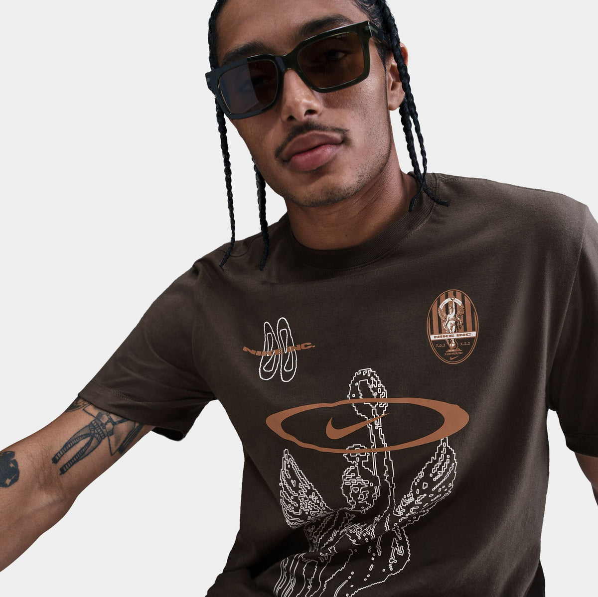 NSW Victory Graphic Mens Short Sleeve Shirt (Ironstone/Phantom)