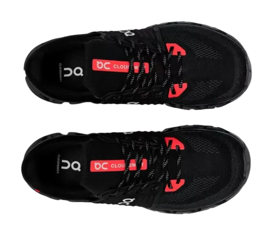 Men's On Cloudswift 4 Black Red Silver