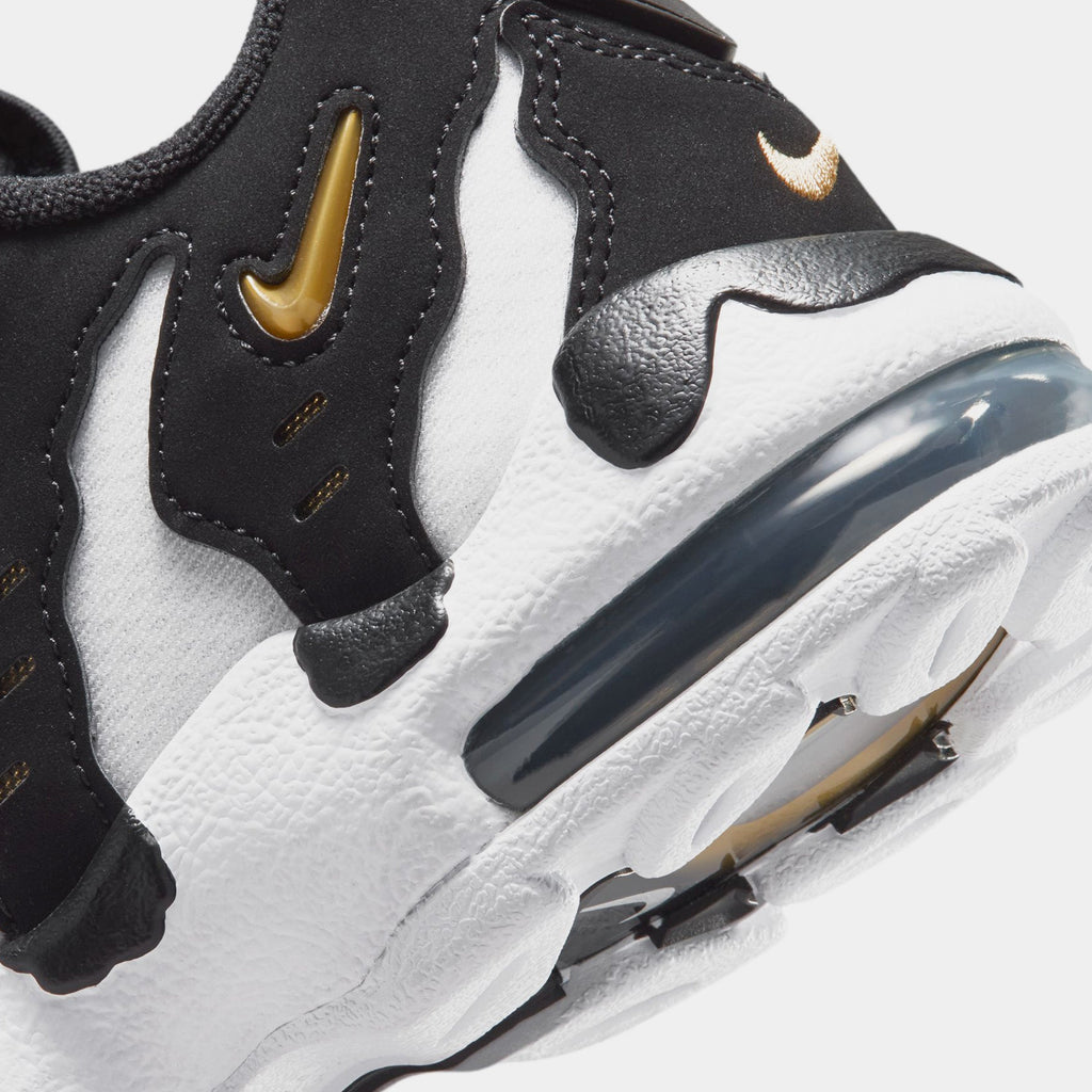 Air DT Max 96 Low Grade School Basketball Shoes (Black/Metallic Gold/White)