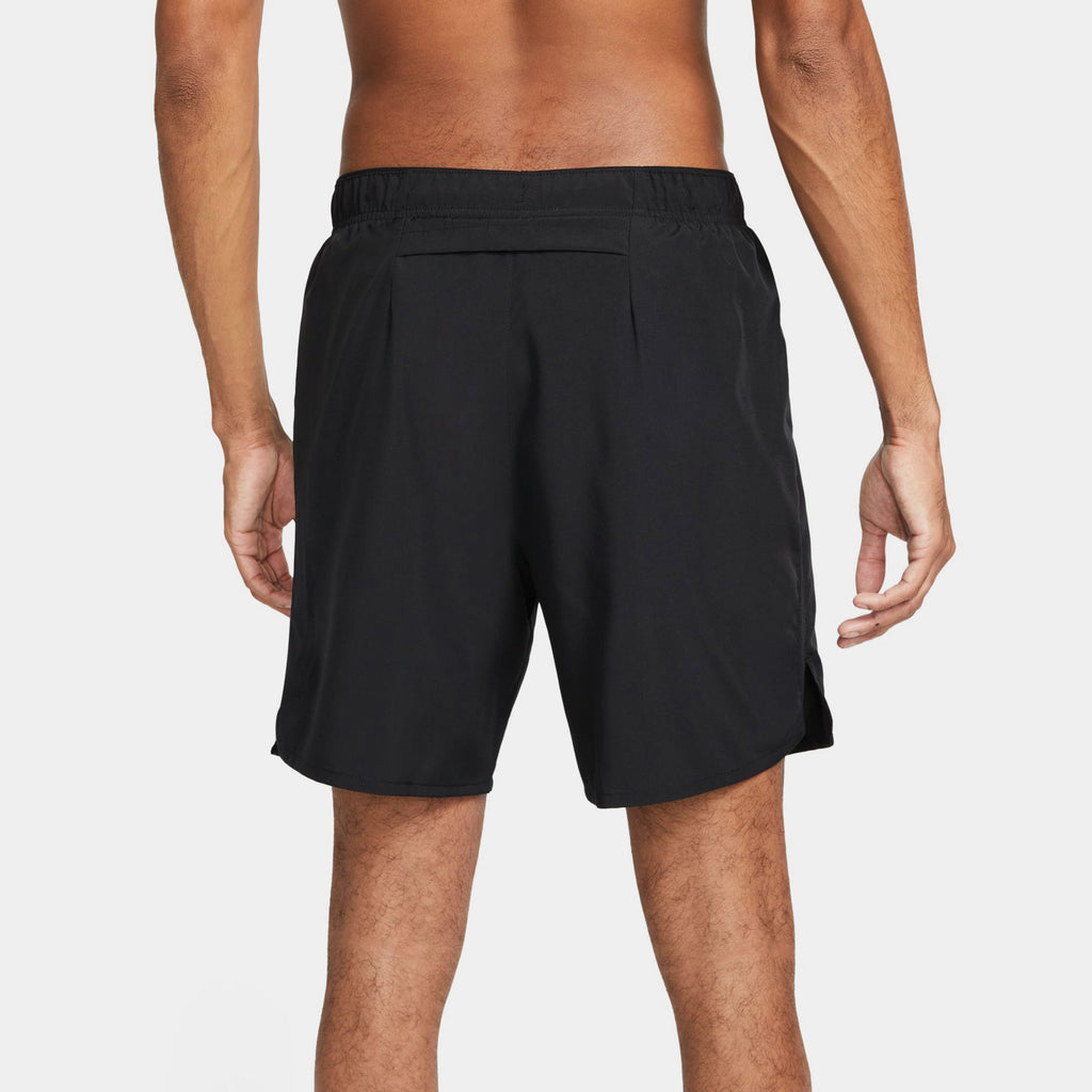 Challenger Dri Fit 7" 2-In-1 Mens Shorts (Black/Black/Black)