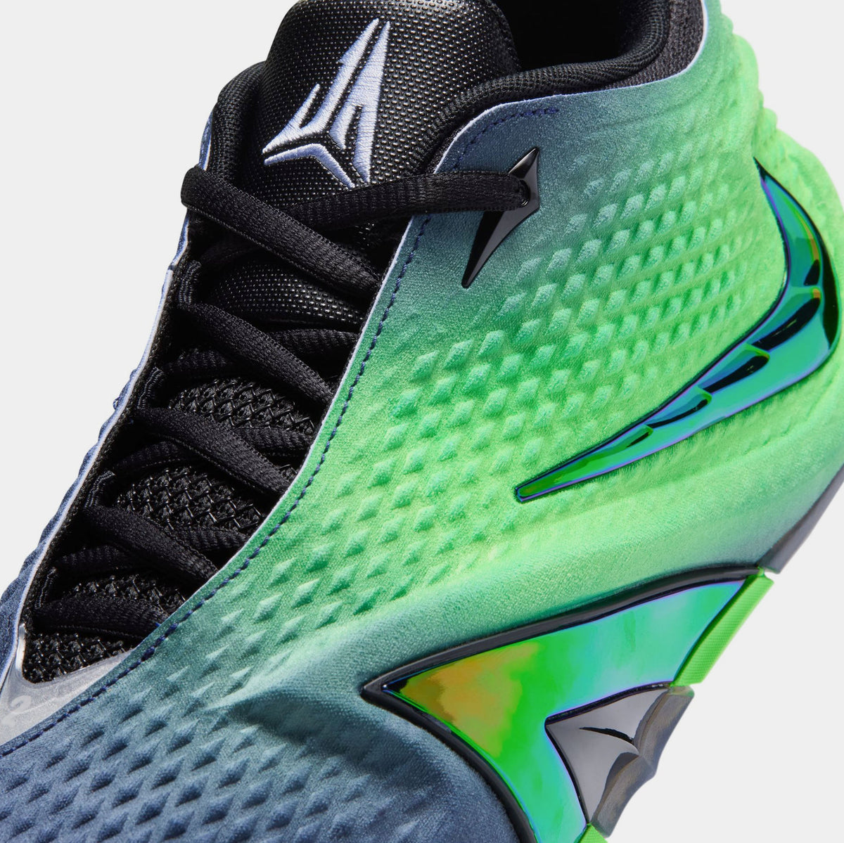Ja 4 Nightmare Mens Basketball Shoes (Obsidian/Black/Voltage Green/Metallic Silver)