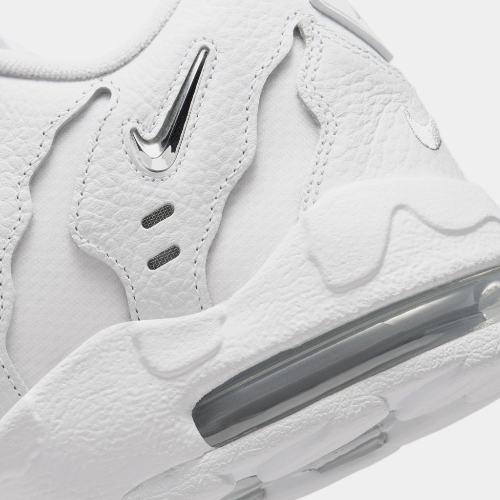 Air DT Max 96 Low Mens Basketball Shoes (White/Metallic Silver/White)
