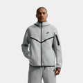 Tech Fleece Windrunner Full Zip Mens Jacket (Dark Grey Heather/Black)