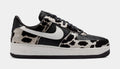 Air Force 1 Low Cow Print Womens Lifestyle Shoes (Black/Phantom/Black)