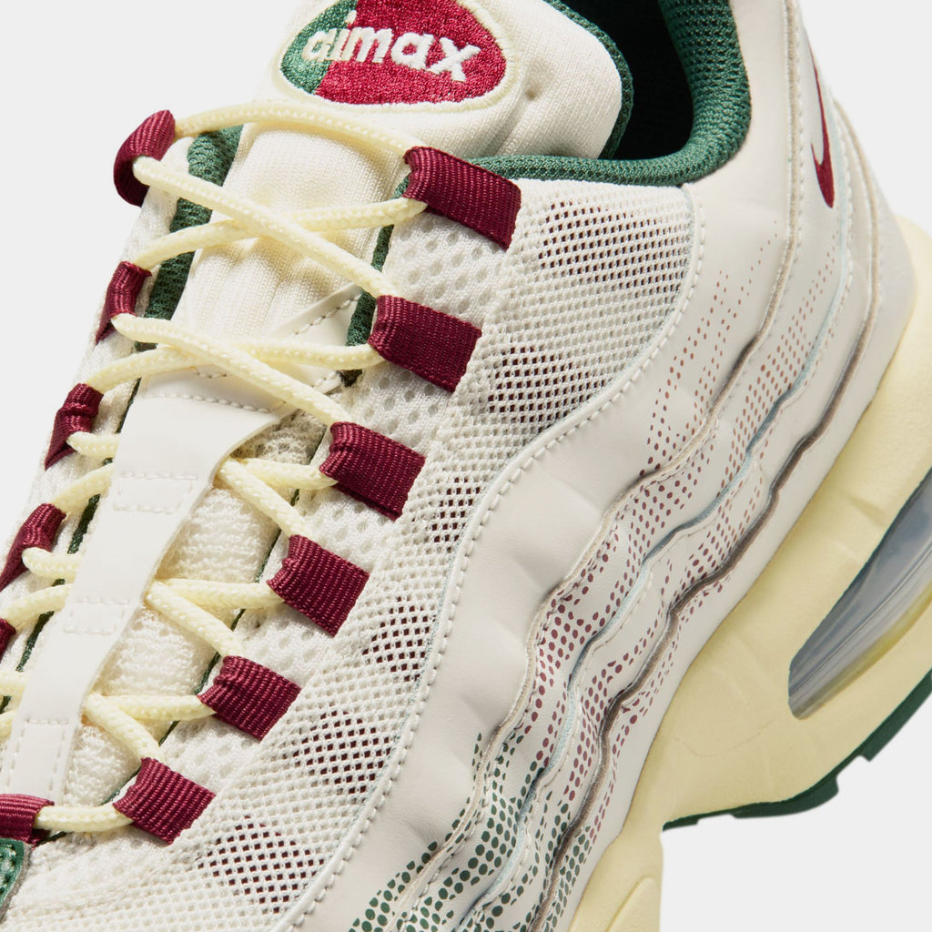 Air Max 95 Big Bubble SE Mexico Mens Running Shoes (Phantom/Fir/Alabaster/Team Red)