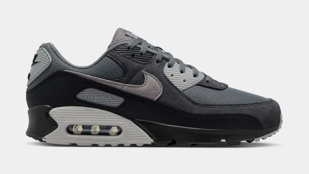 Air Max 90 Mens Running Shoes (Smoke Grey/Black/Dark Smoke Grey/Photon Dust)