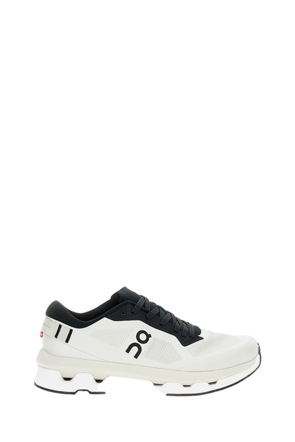 White Mesh Sneakers with Speed-Lacing System