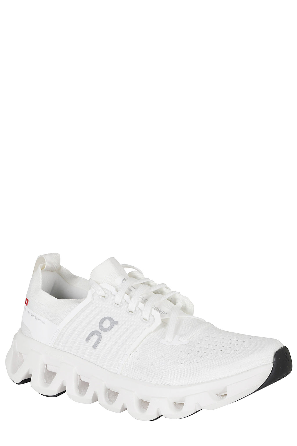 White Cloudswift 4 Mesh Rubber Sole Nylon Sneakers