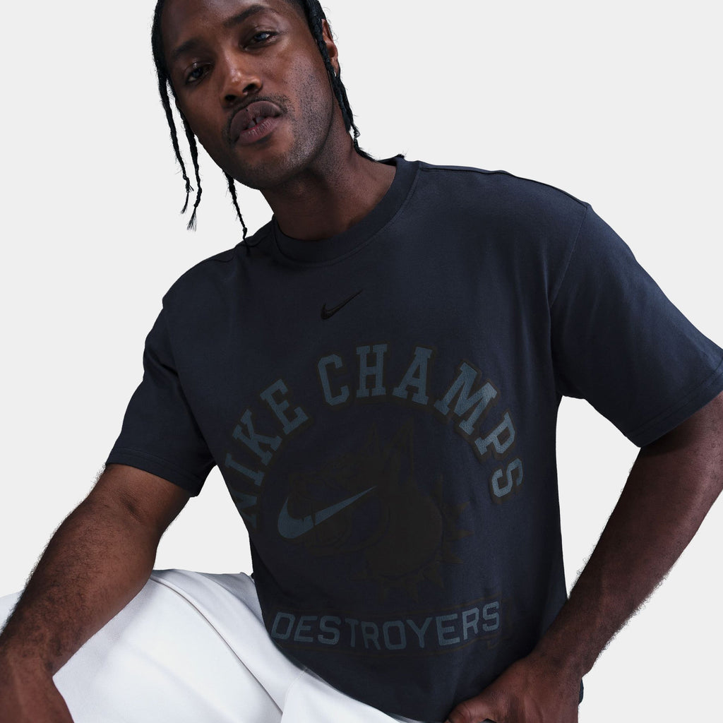 NSW Champs Graphic Mens Short Sleeve Shirt (Navy/Black)