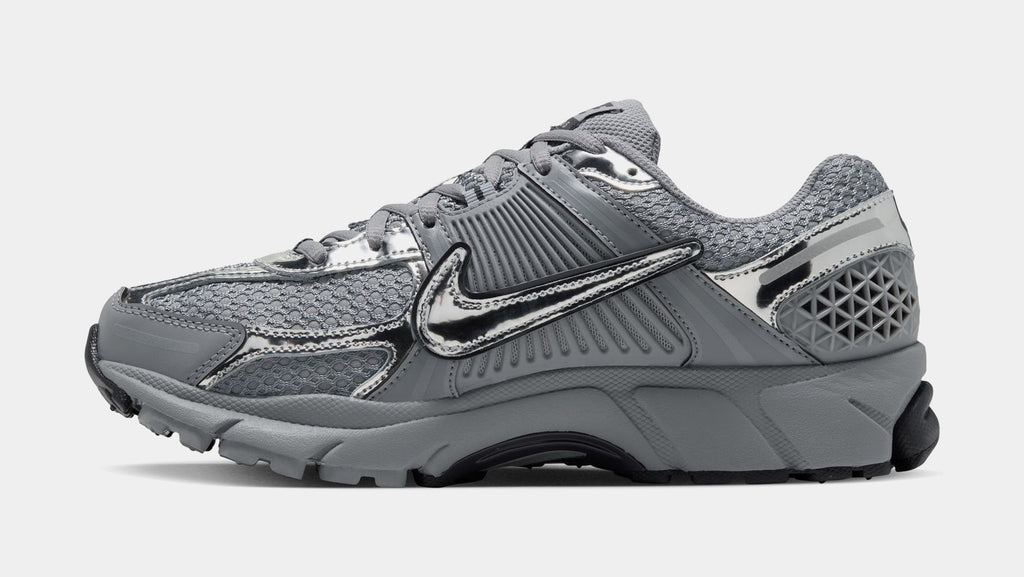Zoom Vomero 5 Womens Running Shoes (Stealth/Metallic Silver/Gridiron)