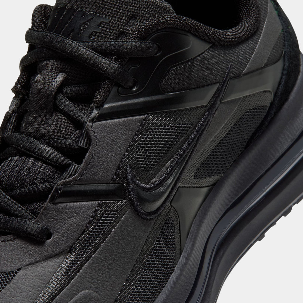 Air Max Metro Grade School Lifestyle Shoes (White/Black/Smoke Grey/Energy)