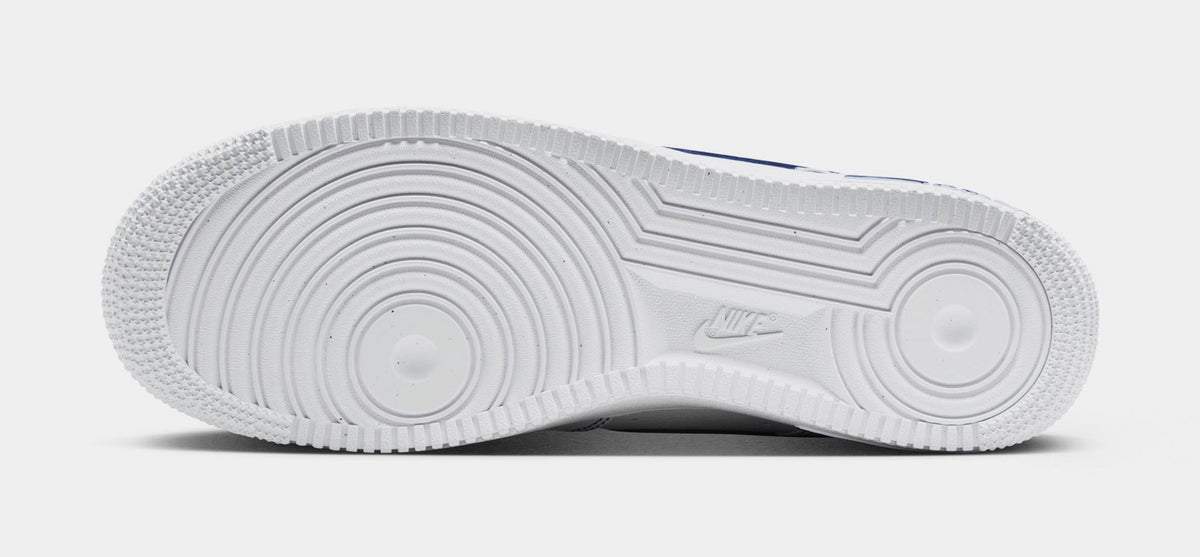 Air Force 1 '07 LV8 Mens Lifestyle Shoes (White/Deep Royal Blue)