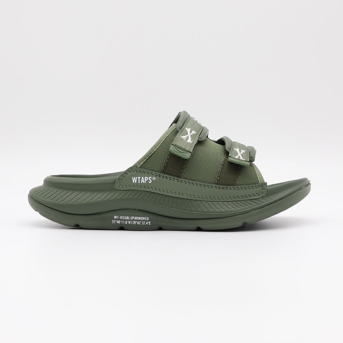 1155398-FFC WTAPS Hoka Ora Luxe Olive Drab (Men's)