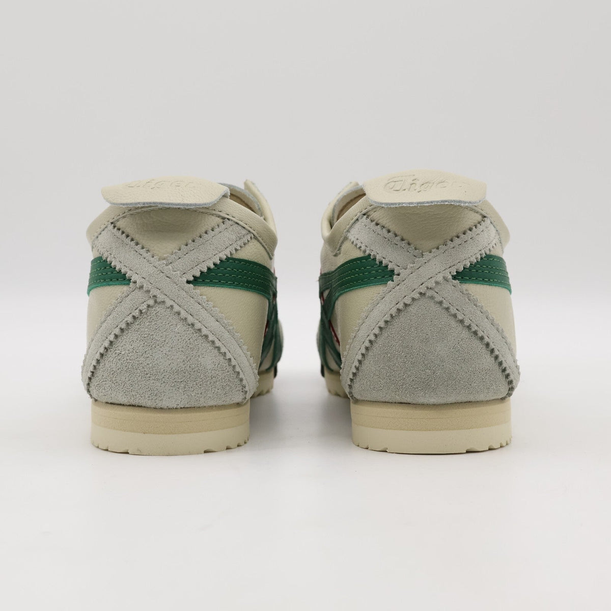 1182A466-101 Onitsuka Tiger Mexico 66 Deluxe Cream Green (Women's)
