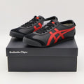 1183C102-004 Onitsuka Tiger Mexico 66 Black Classic Red (Men's)
