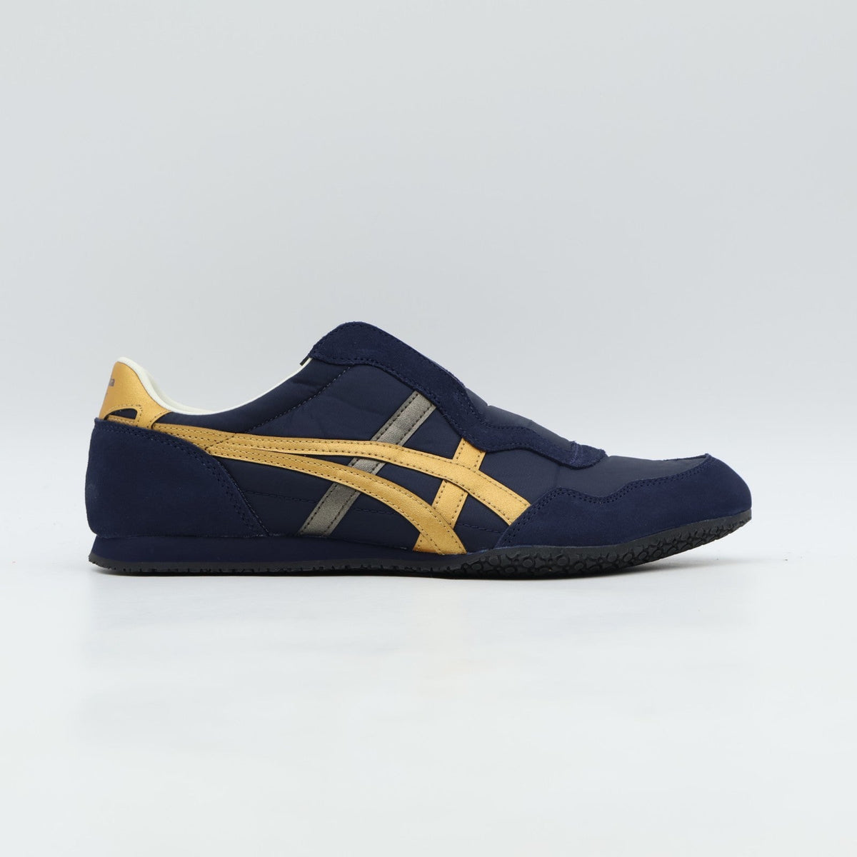 1183C615-400 Onitsuka Tiger Serrano Slip-On Midnight/Pure Gold (Men's)