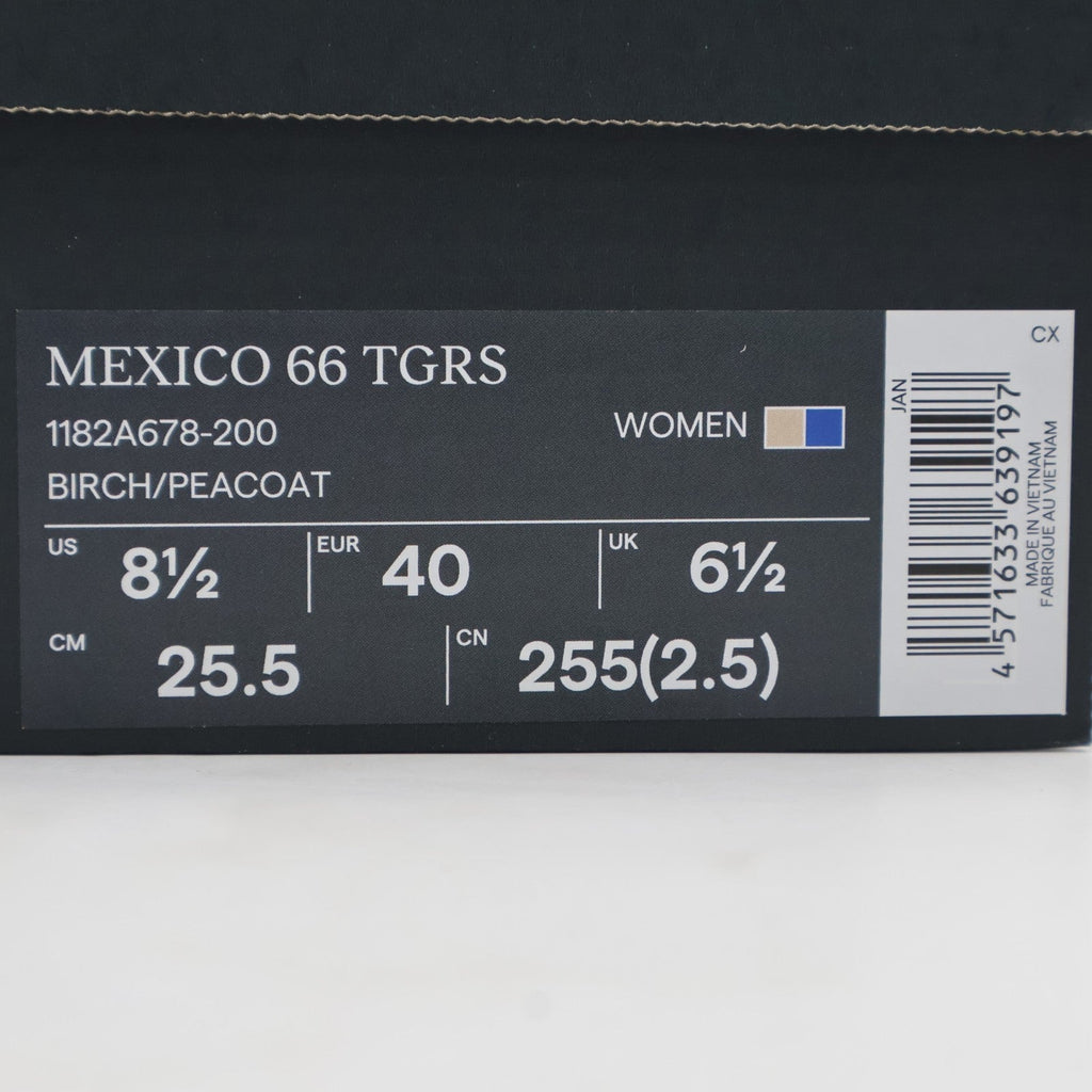 1182A678-200 Onitsuka Tiger Mexico 66 TGRS Birch Peacoat (Women's)