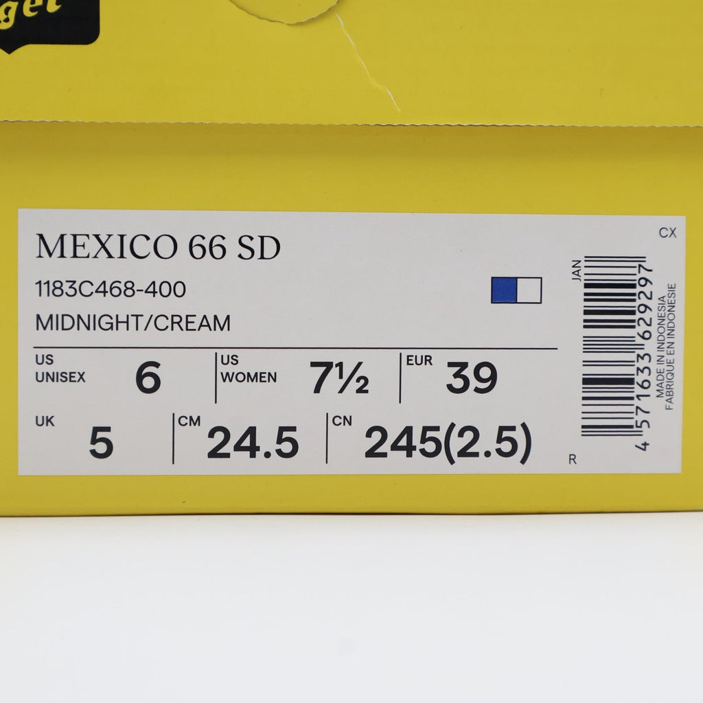 1183C468-400 Onitsuka Tiger Mexico 66 SD MIDNIGHT CREAM (Men's)