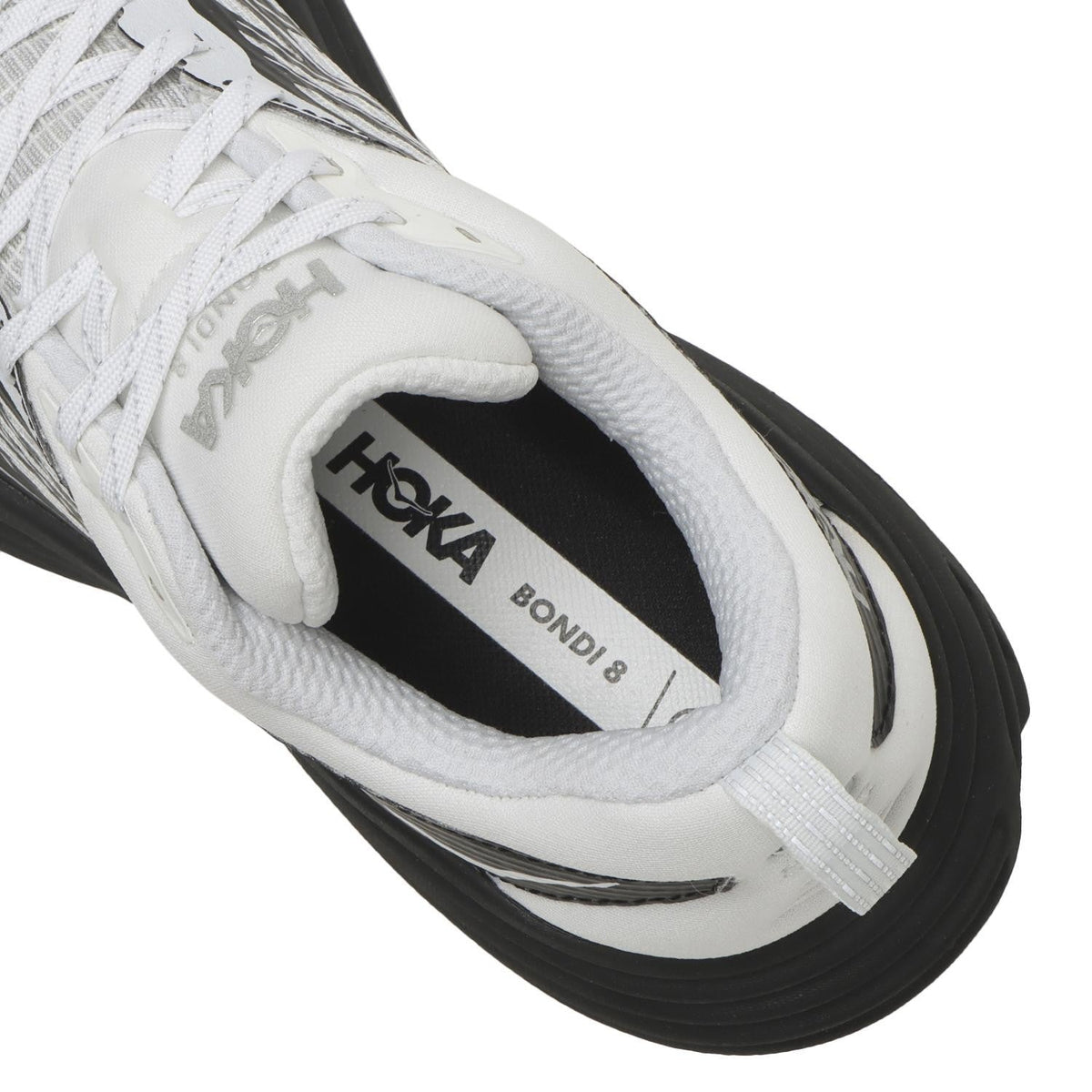 1155391-FLCK Hoka Bondi 8 TS Caged Frost Black (Men's)