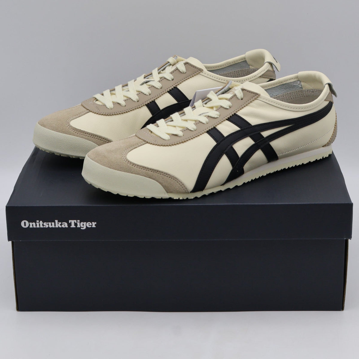1183C102-752 Onitsuka Tiger Mexico 66 Ivory Black (Men's)