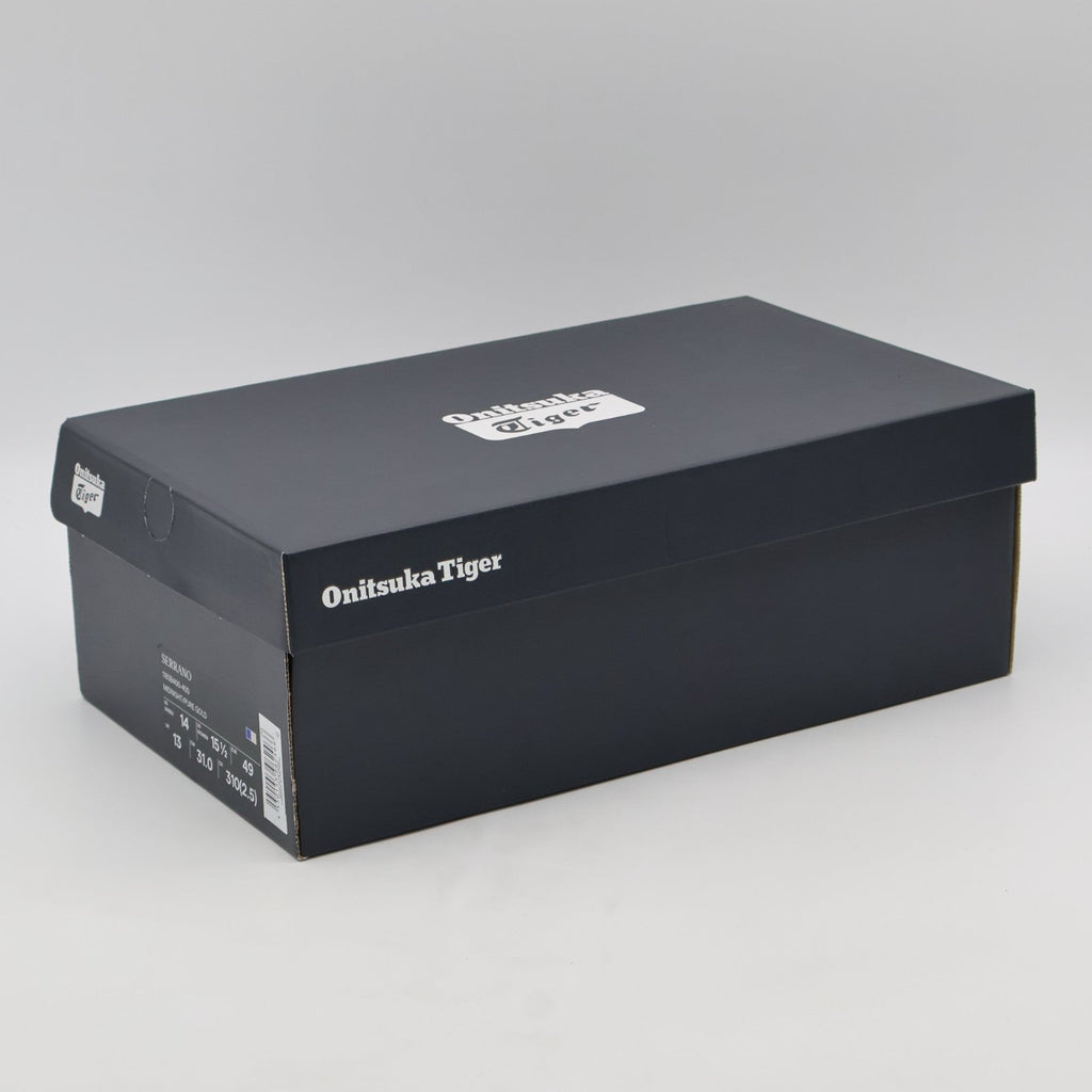 1183B400-400 Onitsuka Tiger Serrano Midnight Pure Gold (Men's)