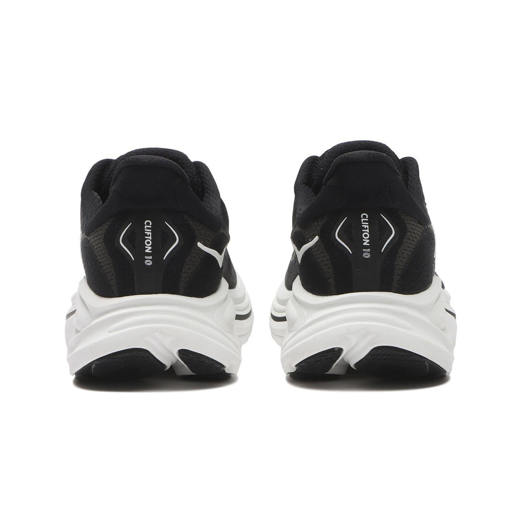 1162031-BWHT Hoka Clifton 10 Black White (Women's )