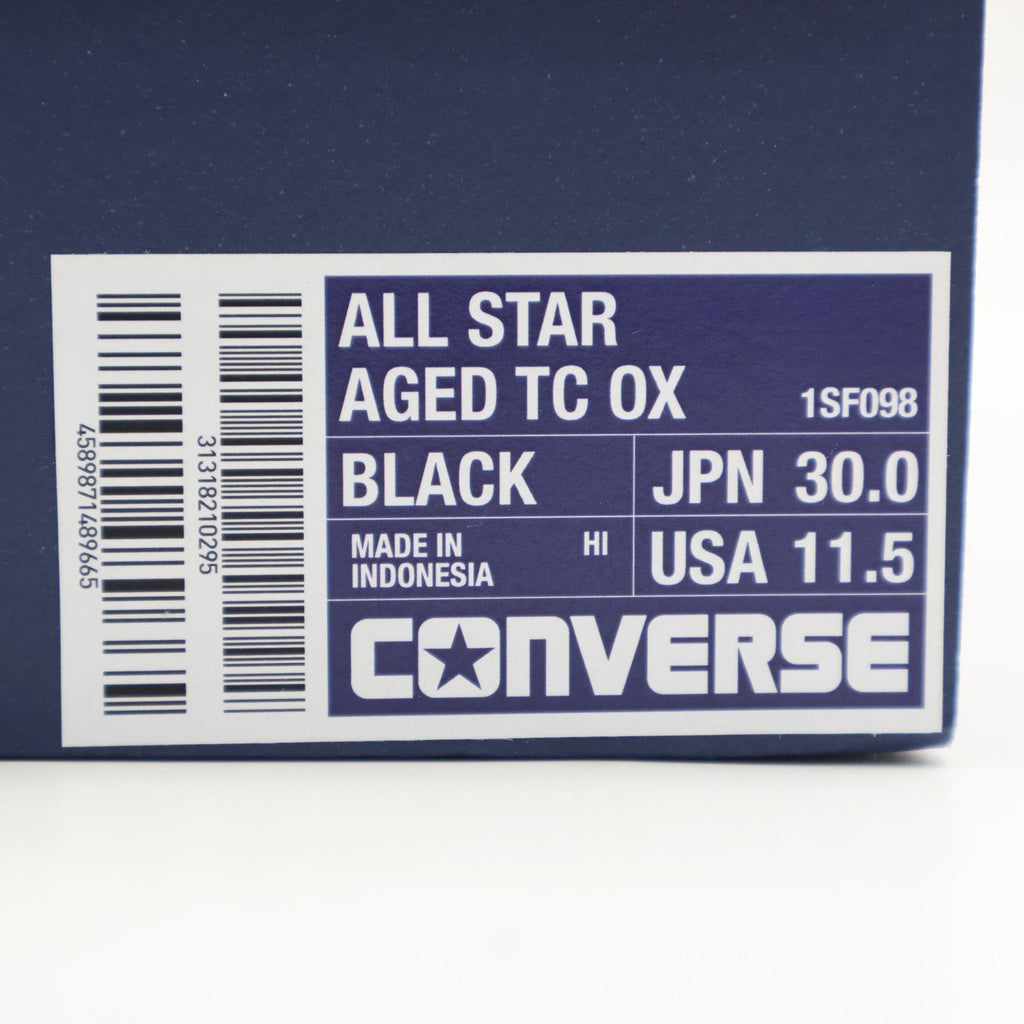 31318210 Converse All Star Aged TC OX Black (Men's)