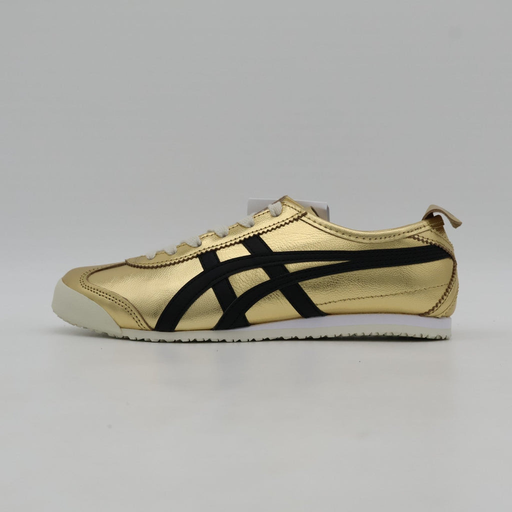 1183B566-200 Onitsuka Tiger Mexico 66 Pure Gold Black (Men's)