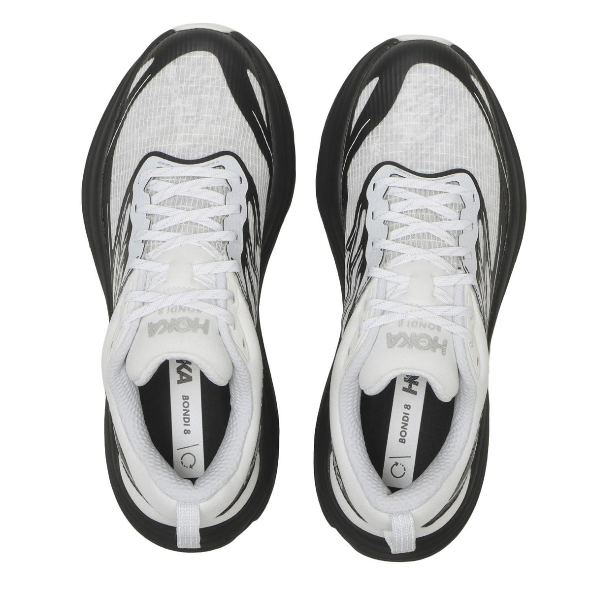 1155391-FLCK Hoka Bondi 8 TS Caged Frost Black (Men's)