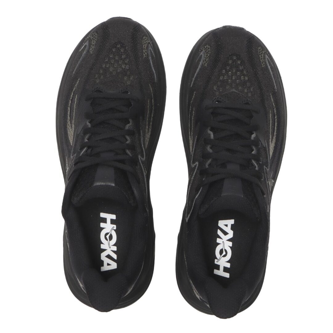 1162030-BBLC Hoka Clifton 10 Black Black (Men's)